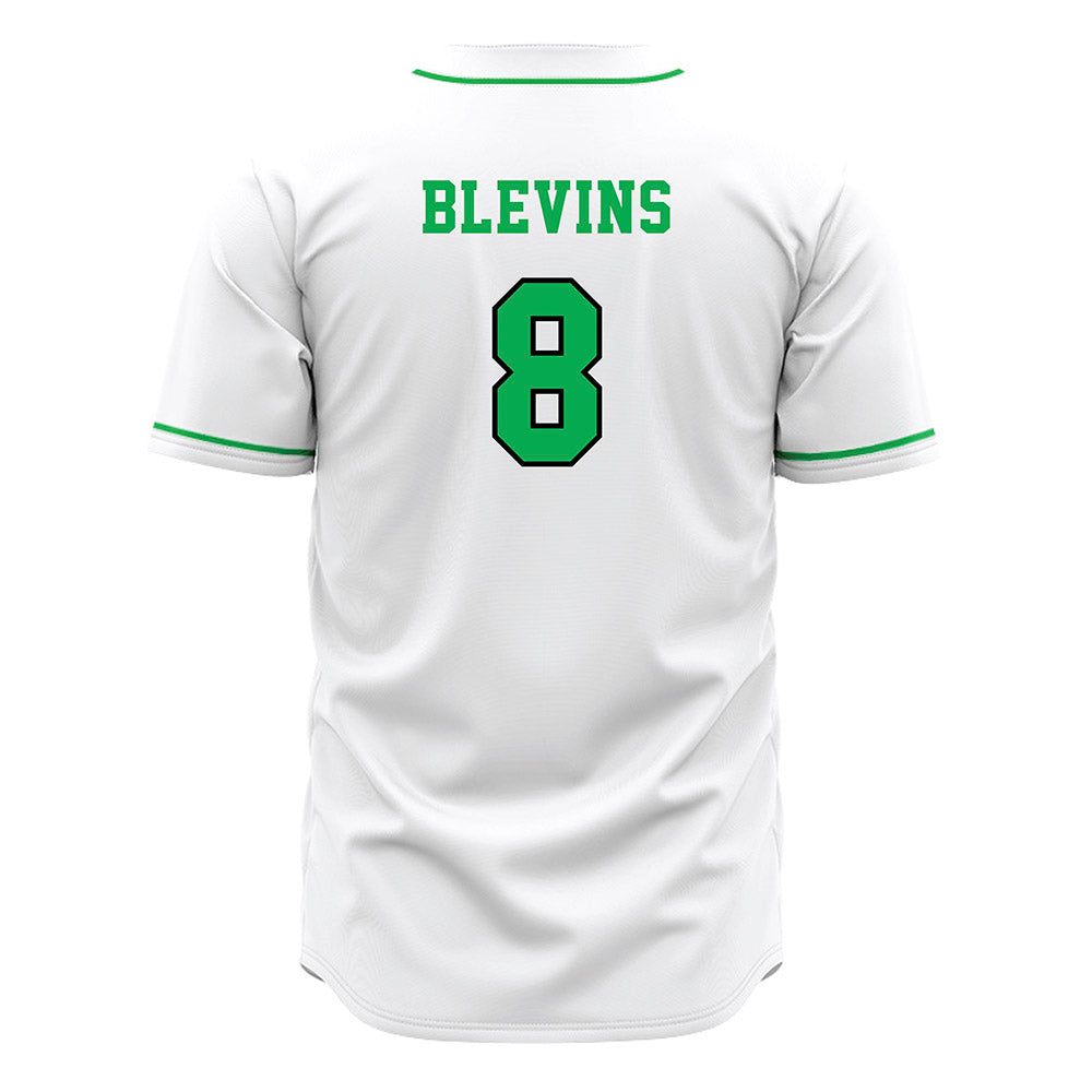 Marshall - NCAA Baseball : Bryce Blevins - White Jersey-1