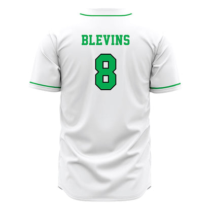 Marshall - NCAA Baseball : Bryce Blevins - White Jersey-1