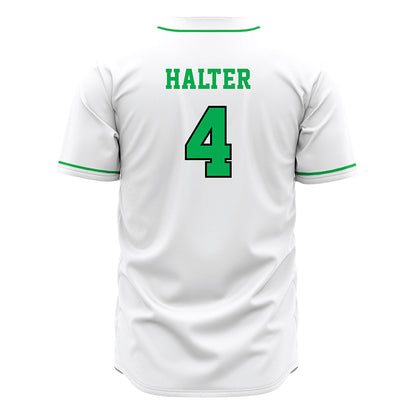 Marshall - NCAA Baseball : Franklin Halter - White Jersey-1