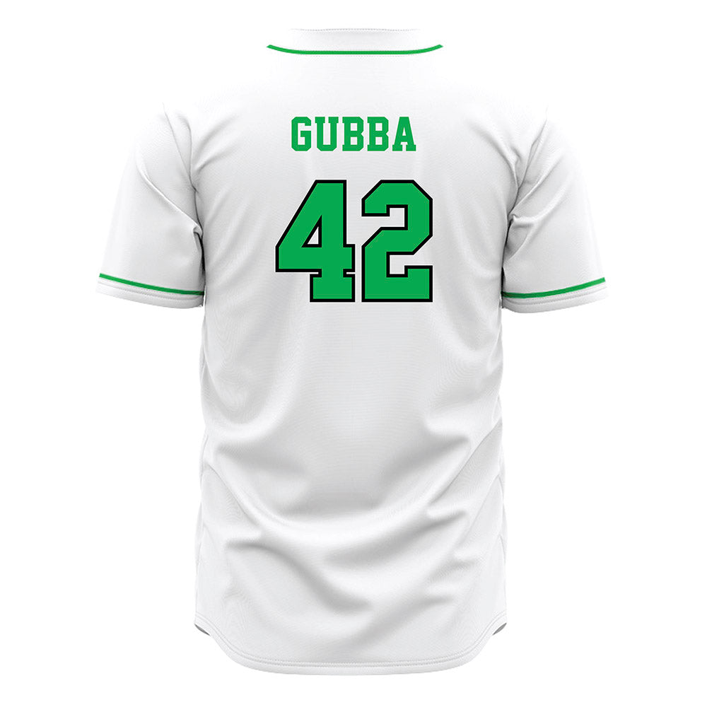 Marshall - NCAA Baseball : Wil Gubba - White Jersey