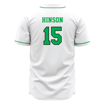 Marshall - NCAA Baseball : Cooper Hinson - White Jersey