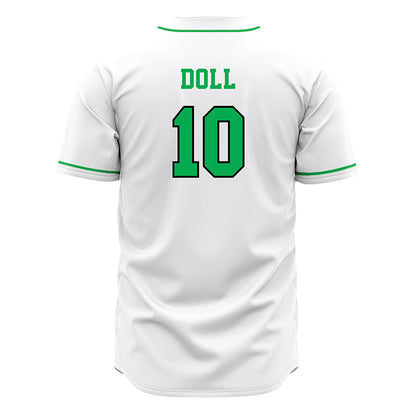 Marshall - NCAA Baseball : Landen Doll - White Jersey-1