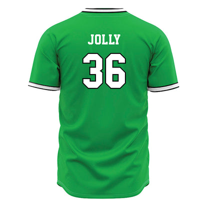 Marshall - NCAA Baseball : Grant Jolly - Green Jersey-1