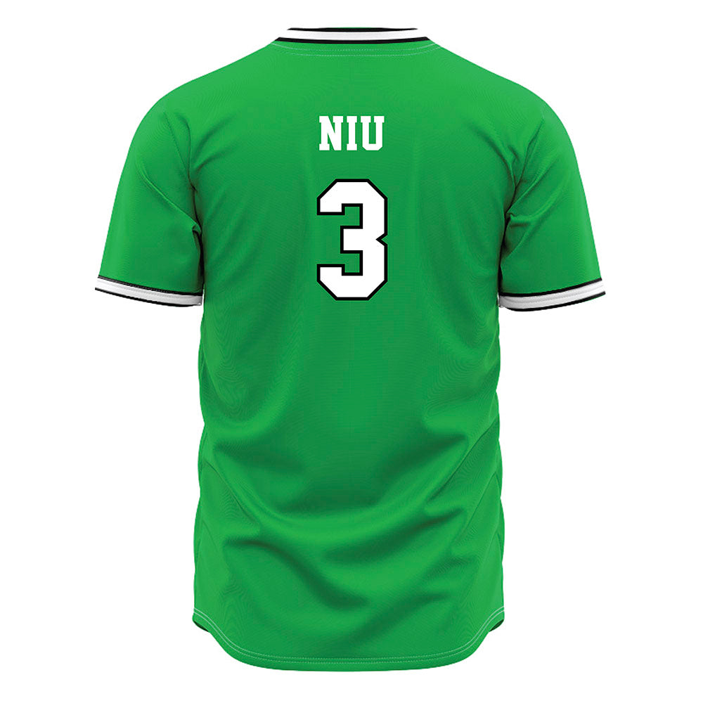 Marshall - NCAA Baseball : Maika Niu - Green Jersey