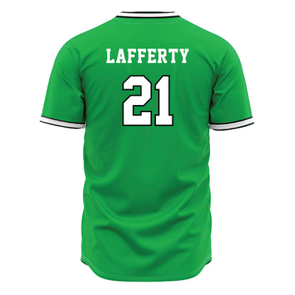  - NCAA Baseball : Will Lafferty - Green Jersey-1