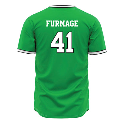 Marshall - NCAA Baseball : Caleb Furmage - Green Jersey