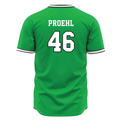 Marshall - NCAA Baseball : Luke Proehl - Green Jersey-1