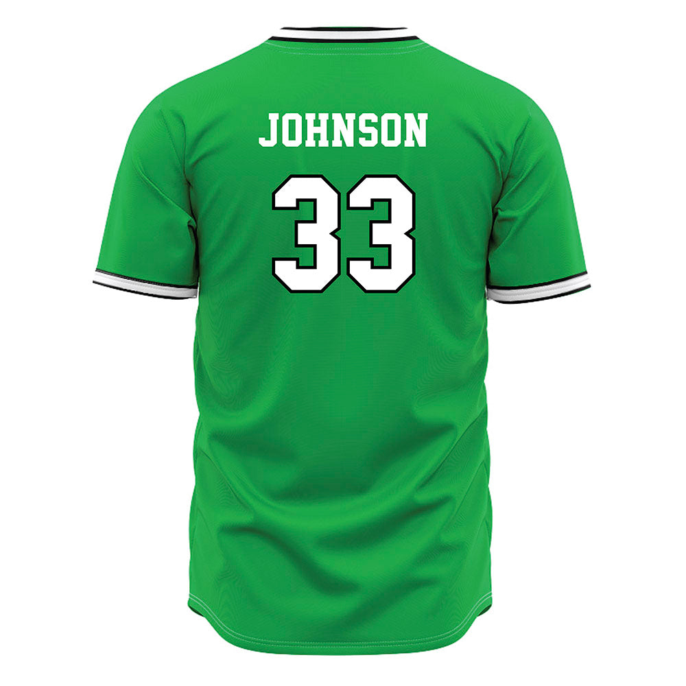 Marshall - NCAA Baseball : Rivers Johnson - Green Jersey