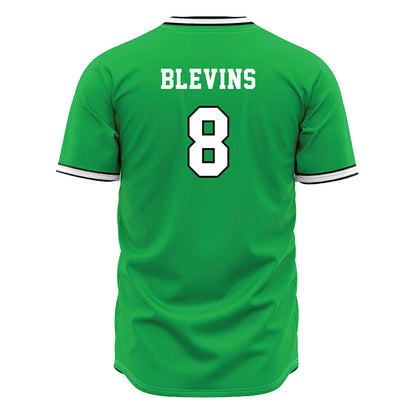 Marshall - NCAA Baseball : Bryce Blevins - Green Jersey-1