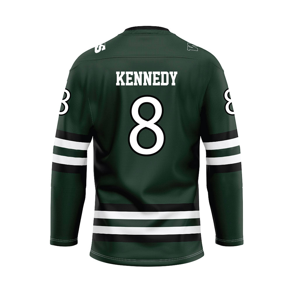 HWS - NCAA Women's Ice Hockey : Rowan Kennedy - Green Hockey Jersey