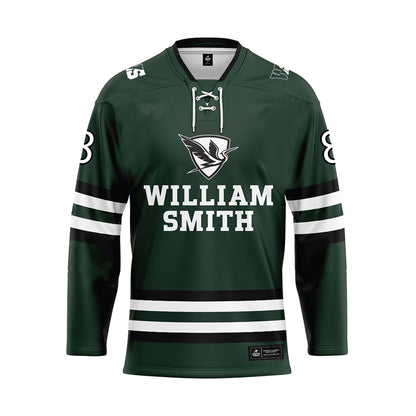 HWS - NCAA Women's Ice Hockey : Rowan Kennedy - Green Hockey Jersey