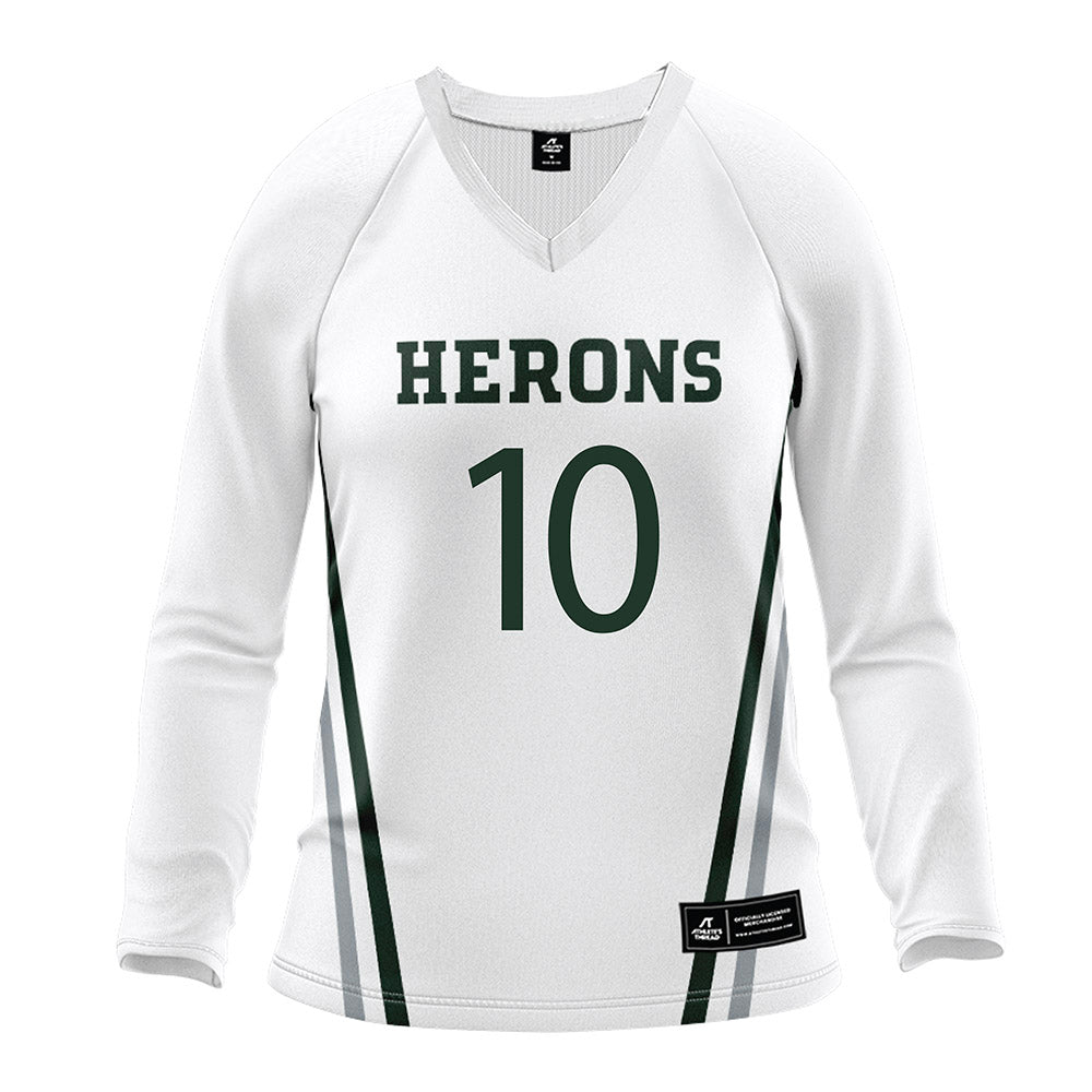 HWS - NCAA Women's Volleyball : Delainy Williams - White Volleyball Jersey-0