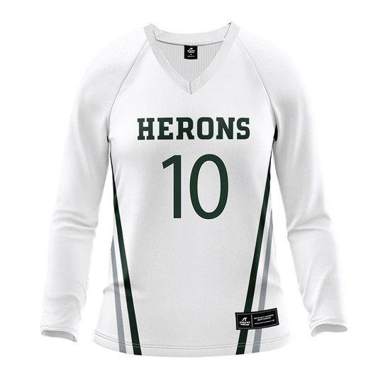 HWS - NCAA Women's Volleyball : Delainy Williams - White Volleyball Jersey-0