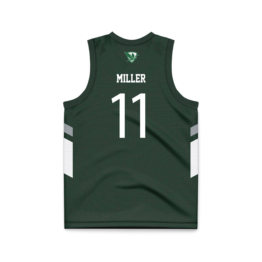 HWS - NCAA Women's Basketball : Charlotte Miller - Green Basketball Jersey-1