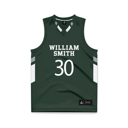 HWS - NCAA Women's Basketball : Jojo Sulmasy - Green Basketball Jersey-0