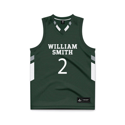 HWS - NCAA Women's Basketball : Ava Lobozzo - Green Basketball Jersey