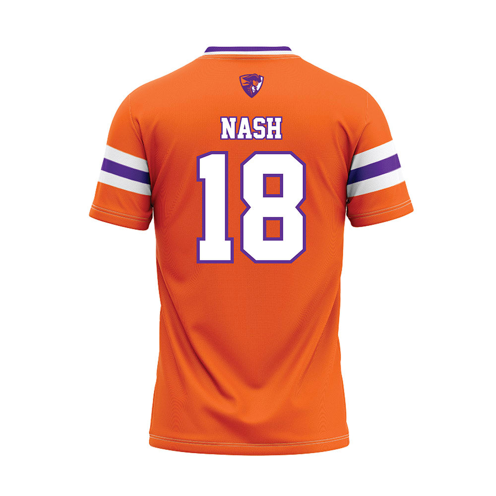 HWS - NCAA Baseball : Teck Nash - Orange Baseball Jersey-1