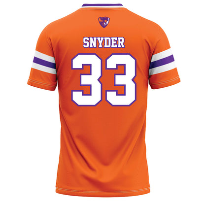 HWS - NCAA Baseball : Griffin Snyder - Orange Baseball Jersey