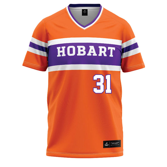 HWS - NCAA Baseball : Charlie Forrest - Orange Baseball Jersey