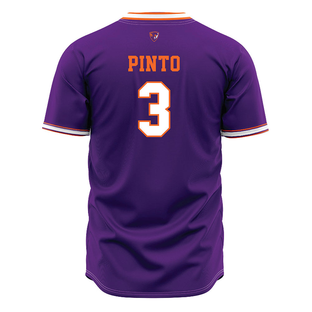 HWS - NCAA Baseball : Isaiah Pinto - Purple Jersey