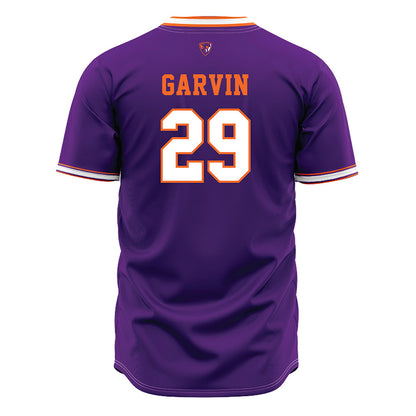 HWS - NCAA Baseball : Sean Garvin - Purple Jersey