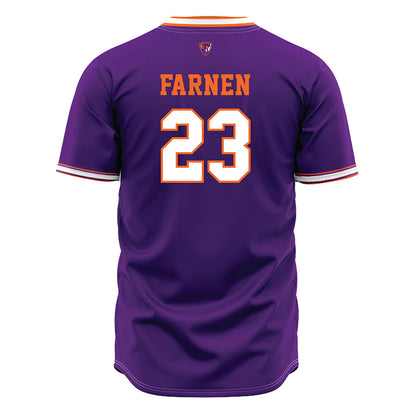 HWS - NCAA Baseball : Jack Farnen - Purple Jersey-1