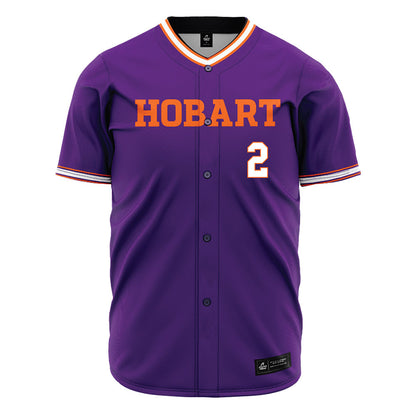 HWS - NCAA Baseball : Christian Petry - Purple Jersey