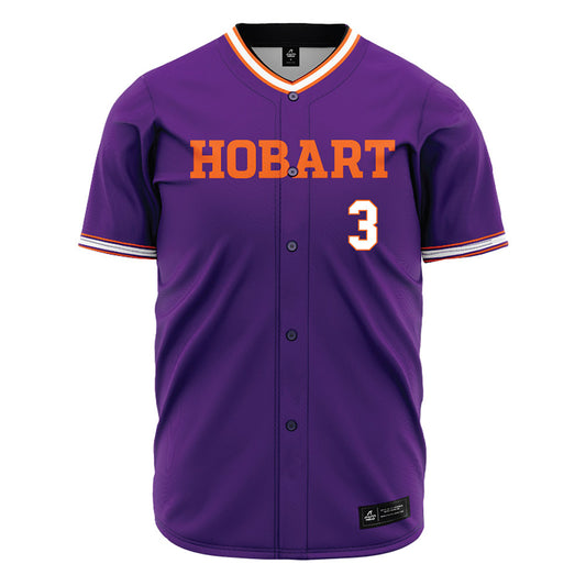 HWS - NCAA Baseball : Isaiah Pinto - Purple Jersey