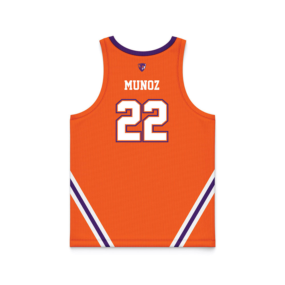 HWS - NCAA Men's Volleyball : Roberto Munoz - Orange Basketball Jersey