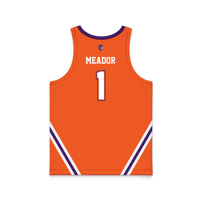 HWS - NCAA Men's Volleyball : Gavin Meador - Orange Basketball Jersey