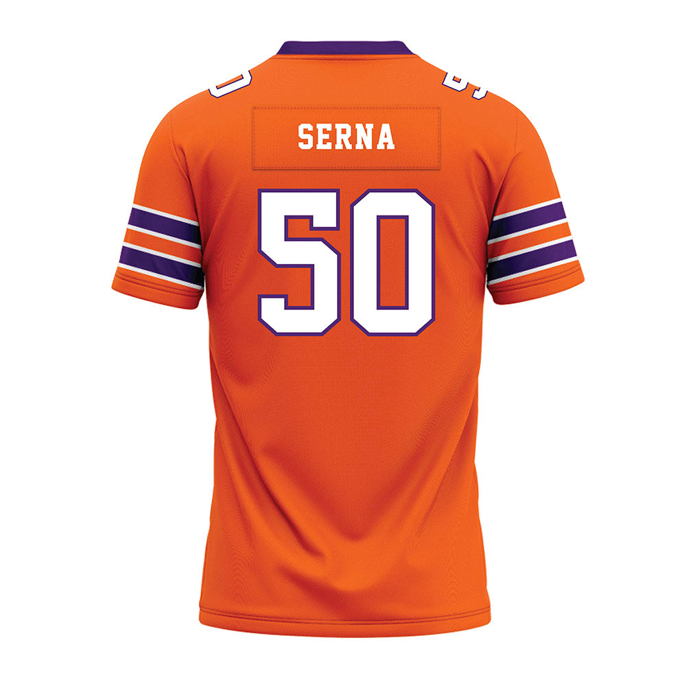 HWS - NCAA Football : Braedon Serna - Orange Premium Football Jersey-1