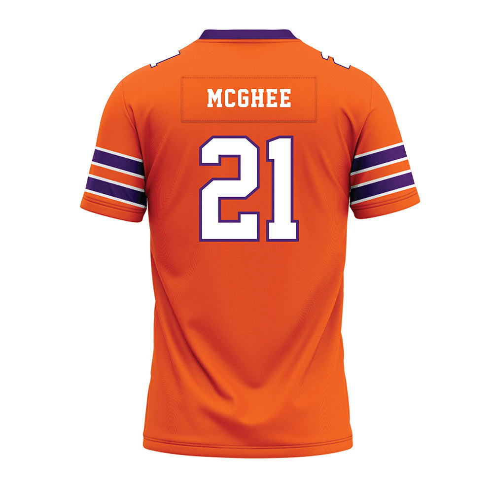 HWS - NCAA Football : Michael McGhee - Orange Premium Football Jersey