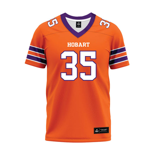 HWS - NCAA Football : Edward Taylor - Orange Premium Football Jersey-0