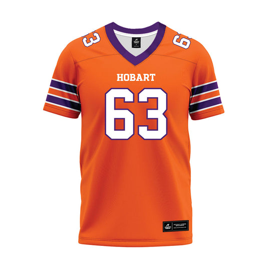 HWS - NCAA Football : Vincent Jiang - Orange Premium Football Jersey-0