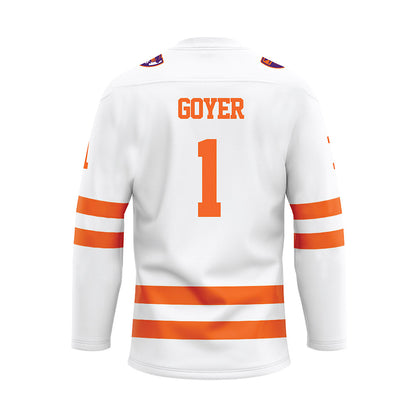 HWS - NCAA Men's Ice Hockey : Mavrick Goyer - White Hockey Jersey