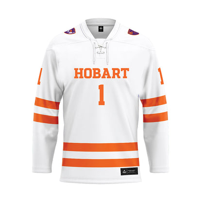 HWS - NCAA Men's Ice Hockey : Mavrick Goyer - White Hockey Jersey