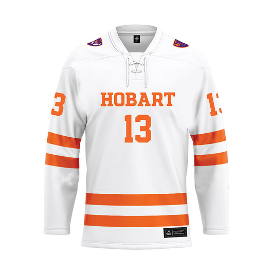 HWS - NCAA Men's Ice Hockey : Laurent Trepanier - White Hockey Jersey-0