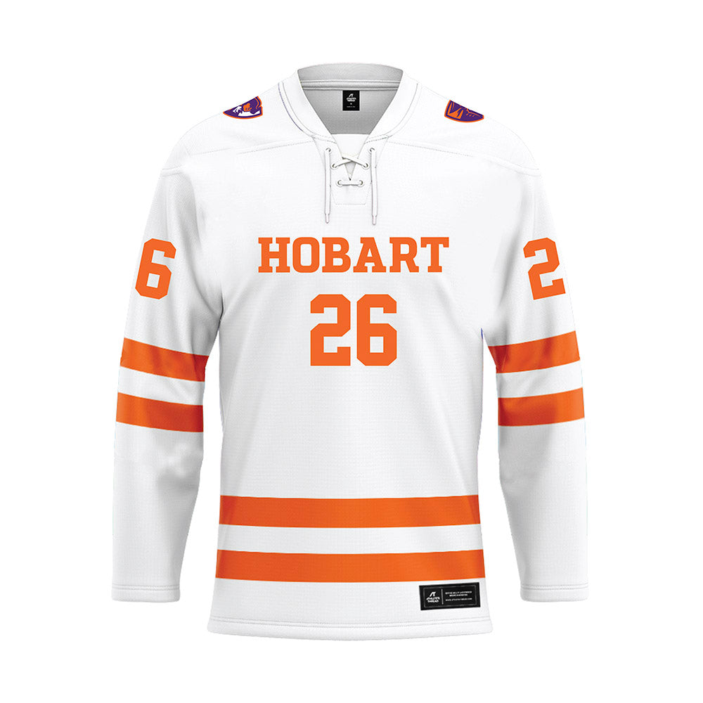 HWS - NCAA Men's Ice Hockey : Chris Duclair - White Hockey Jersey-0