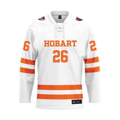 HWS - NCAA Men's Ice Hockey : Chris Duclair - White Hockey Jersey-0