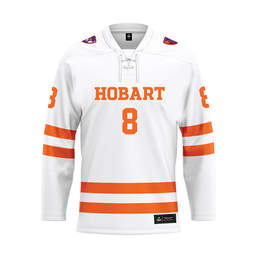 HWS - NCAA Men's Ice Hockey : Tanner Daniels - White Hockey Jersey