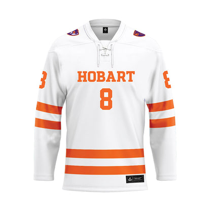 HWS - NCAA Men's Ice Hockey : Tanner Daniels - White Hockey Jersey