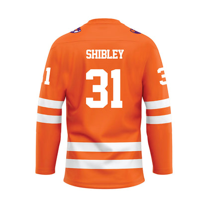 HWS - NCAA Men's Ice Hockey : Connor Shibley - Orange Hockey Jersey-1