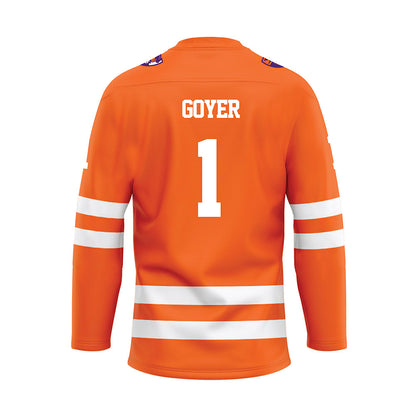 HWS - NCAA Men's Ice Hockey : Mavrick Goyer - Orange Hockey Jersey