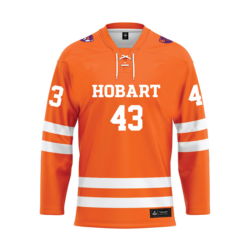 HWS - NCAA Men's Ice Hockey : Damon Beaver - Orange Hockey Jersey