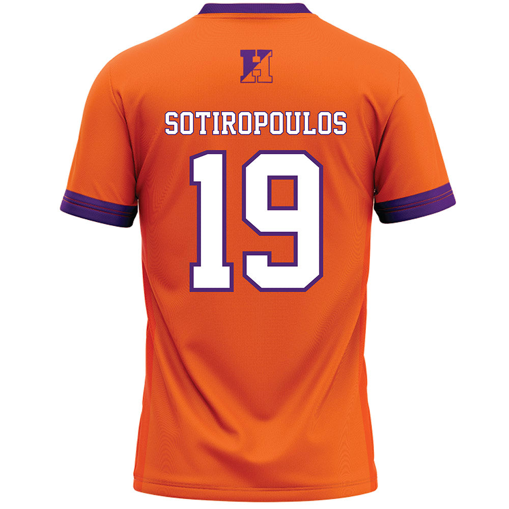 HWS - NCAA Men's Lacrosse : Nick Sotiropoulos - Orange Lacrosse Jersey-1