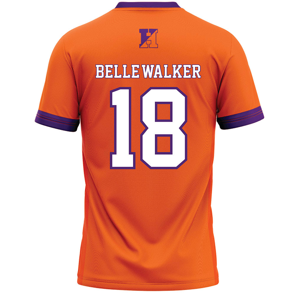 HWS - NCAA Men's Lacrosse : Jabril Belle-Walker - Orange Lacrosse Jersey-1
