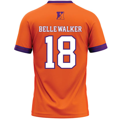HWS - NCAA Men's Lacrosse : Jabril Belle-Walker - Orange Lacrosse Jersey-1