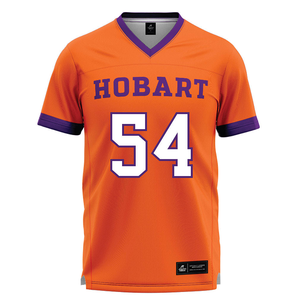 HWS - NCAA Men's Lacrosse : Elhanan Wilson - Orange Lacrosse Jersey-0