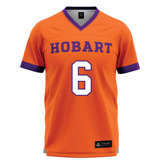 HWS - NCAA Men's Lacrosse : Will Delano - Orange Lacrosse Jersey-0