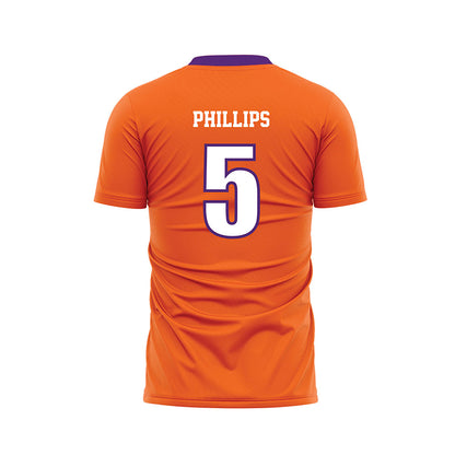 HWS - NCAA Men's Soccer : Quinn Phillips - Orange Soccer Jersey